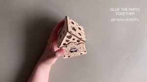 Домик с подсветкой сборка