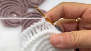 Görüntü muhteşem... yapımı çok kolay ,İstiridye şal modeli (yakın çekim, ayrıntılı anlatım)