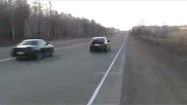 Драг(стандарт) Subaru Legacy B4 vs Toyota Mark II смотреть онлайн