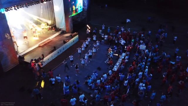 Форум "Инженеры будущего-2019" в Оренбурге. Кадры с коптера смотреть онлайн