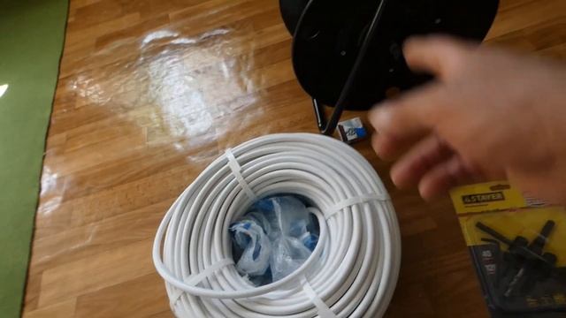 Катушка - удлинитель пластиковая для наматывания и хранения электропровода 2,5 сечением длиной 50 смотреть онлайн