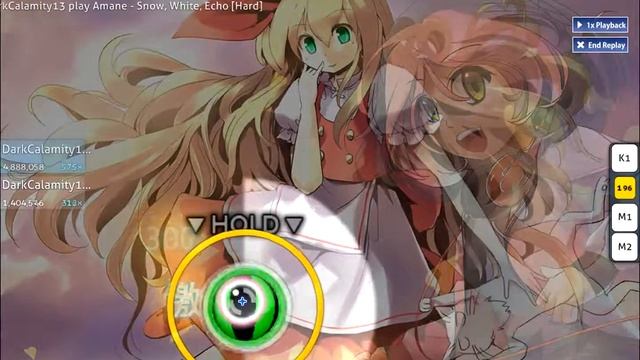 [osu!] Amane - Snow, White, Echo (DarkCalamity13) смотреть онлайн