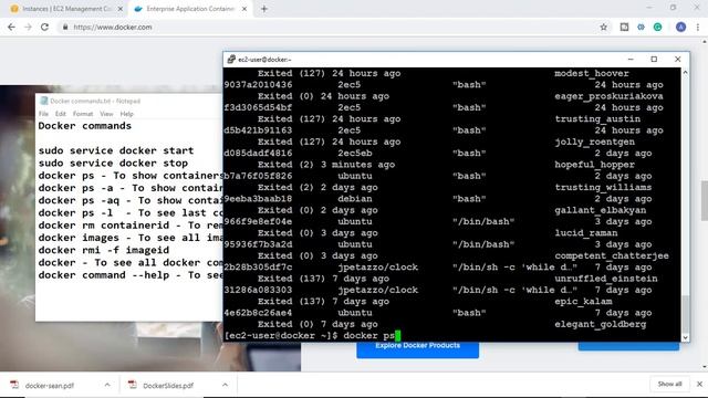 Lec 10 - Docker कमांड्स रिकैप!! смотреть онлайн