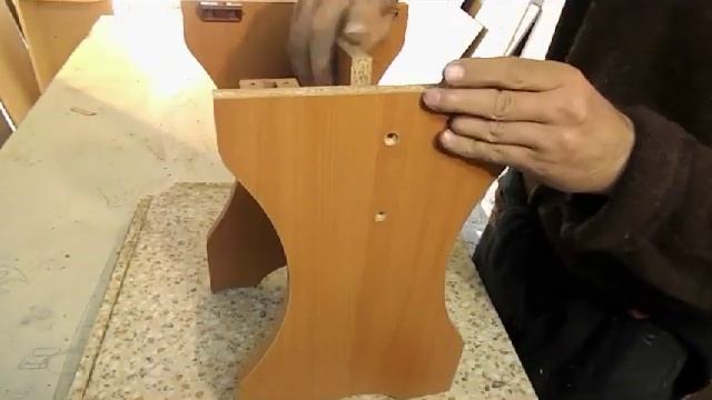 Сборка мебели. Табурет из ЛДСП. Мебель своими руками. Часть - 2 смотреть онлайн