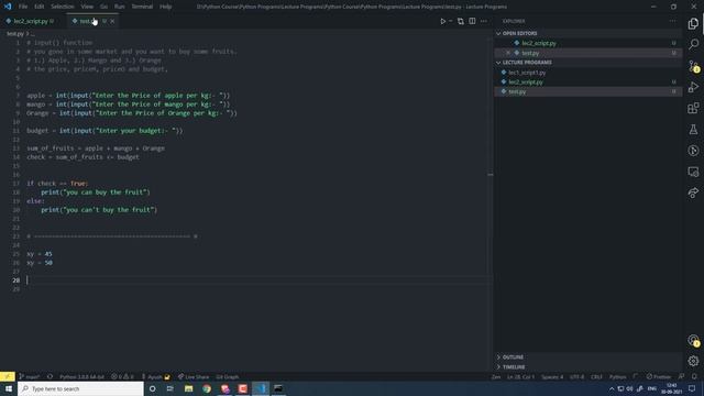 Core Python Programming - Lecture 2 || Numbers in Python || CS004