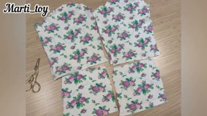 Как сшить летний комплект одежды для куклы Бэби борн. Clothes for dolls