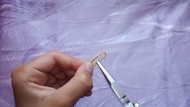 Как сделать сердце из скрепки? Простая закладка Diy смотреть онлайн