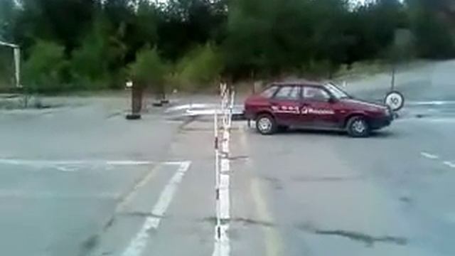 Сдача зачета на ВАЗ 2109 смотреть онлайн