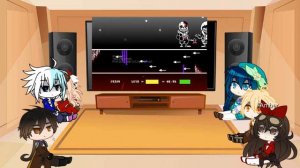 genshin impact react to the murder time trio