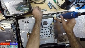 Asus All-in-One ET2321 RAM Upgrade Disassembly Access Motherboard Wifi