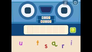 Endless Learning Academy - Read, Spell, word rhyme, sentence - Alphabot adventure Jungle map p1