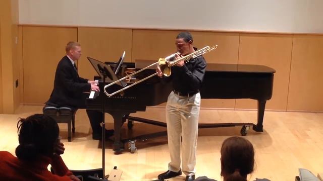 Sonata (Vox Gabrieli) for trombone and piano by Stjepan Sulek (1914-1986) смотреть онлайн