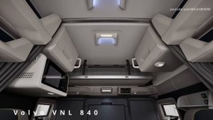 2024 Volvo VNL 860 INTERIOR - See inside luxurious sleeper truck