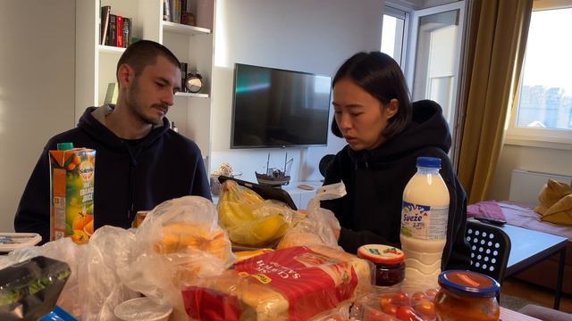 СЕРБИЯ: перелет, закупка продуктов в Lidl, первый день