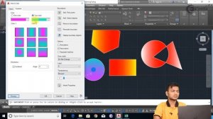 How to Use Gradient Command In AutoCAD - Hatch and Gradient In AutoCAD  -  AutoCAD