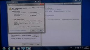 Windows 7 - How to fix and reset Internet explorer