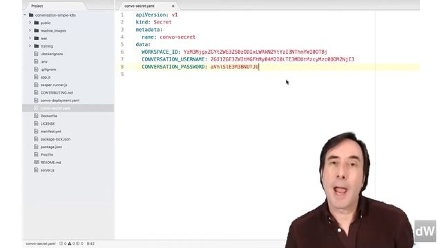Kubernetes secrets