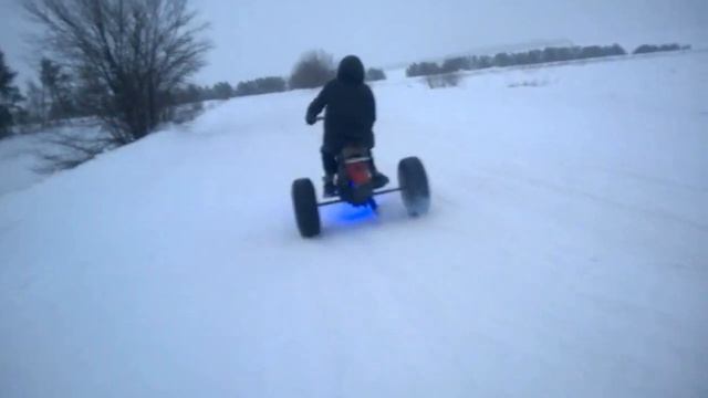 Трицикл!Установка подсветки!