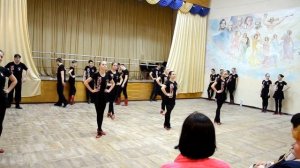 ОБЕРТАС на открытом занятии в Народном ансамбле танца РАДОСТЬ, г. Дн-вск