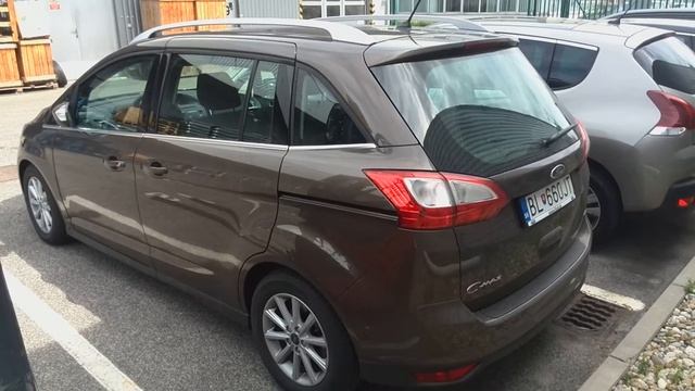 FORD Grand C-MAX, 1,0 125k EcoBoost Caribou смотреть онлайн