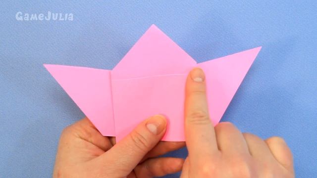 Простая птичка из бумаги / Как сделать птичку из бумаги / Origami Bird смотреть онлайн