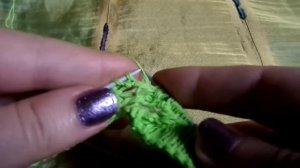 Ажурный узор"Ландыши".Часть1 Вязание спицами.