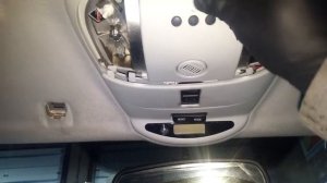 MERCEDES ML-Calss W163 How to Remove Replace Overhead Console