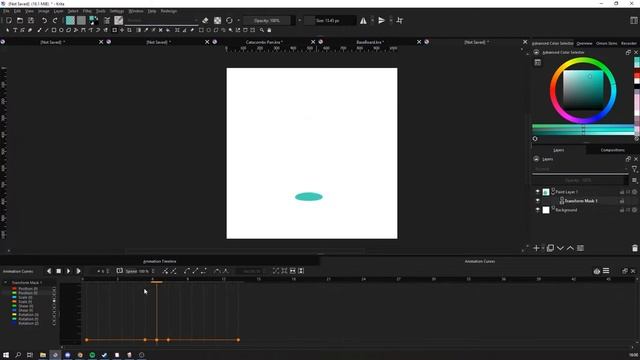 Krita has animation tweens apparently (Animation curves tutorial) смотреть онлайн