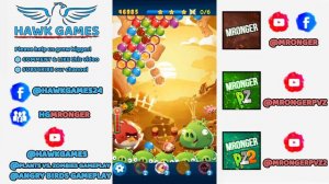 Angry Birds Stella POP Bubble Shooter Level 379 Hard - Walkthrough, No Boosters