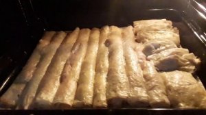 Пицца рулетом // Тесто фило?