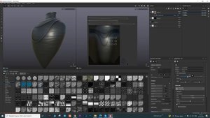 Как сделать СКЛАДКИ в Substance Painter, Процедурные складки