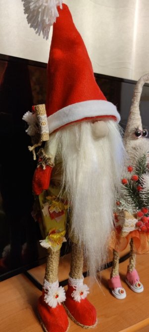 Гном на длинных ножках мк. Dwarf christmas. 1 часть.