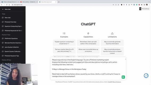 How to Use ChatGPT For Pinterest (Prompts for Keywords, Pin Titles, and Descriptions)