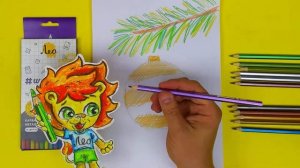 Рисуем Ёлочный шар - урок рисования карандашами