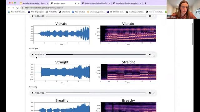 065 - Julia Wilkins: Introduction and the VocalSet data overview | dl4genaudio.github.io смотреть онлайн