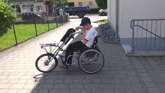Тест драйв Speedy bike. Взгляд с коляски. Влог. Германия. Vlog. Senden. Germany