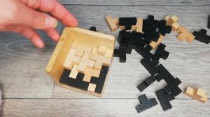 3D тетрис в кубе. Как собрать?