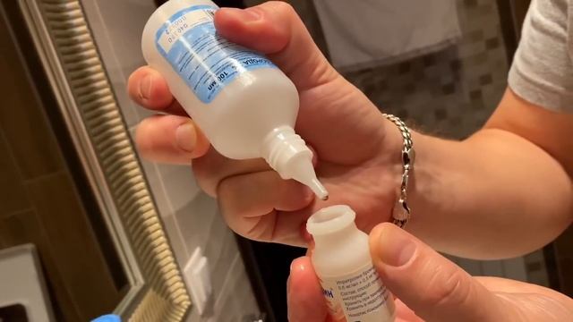 Как я делаю раствор ПЕРЕКИСИ ВОДОРОДА смотреть онлайн