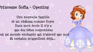 Princesse Sofia - Opening (Lyrics)