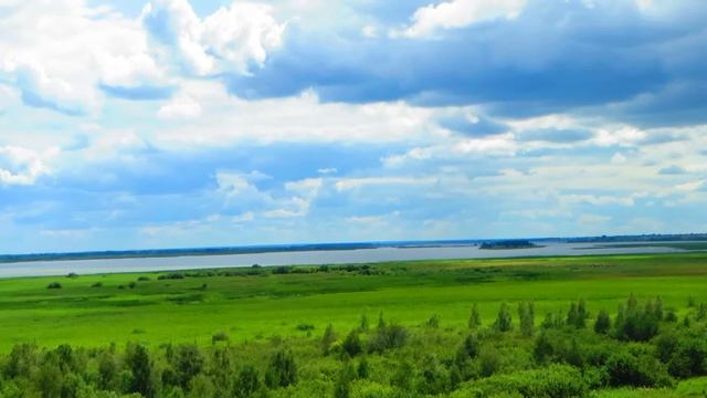 Алтайский край - Панорама реки Обь смотреть онлайн