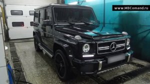 Автозапуск Мерседес Гелендваген G63AMG со штатного ключа