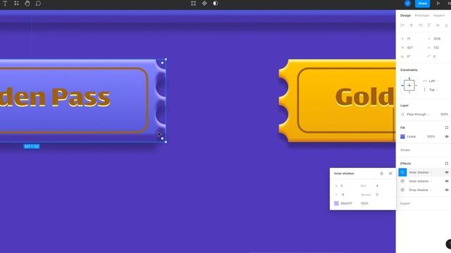 How To Create Mobile Game UI Screen in Figma, Battlepass / Goldenpass Screen