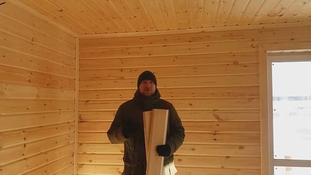 Внутренняя отделка дома имитацией бруса