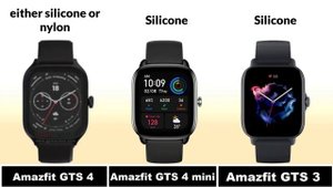 Amazfit GTS 4 vs Amazfit GTS 4 mini vs Amazfit GTS 3