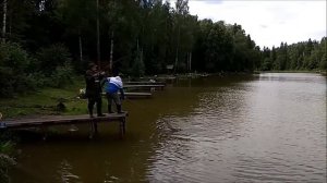 Клёвое место, Лосиный остров, верхний пруд.