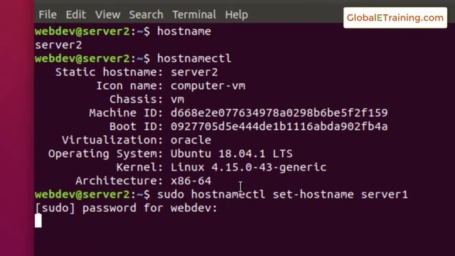 How to change the hostname on Ubuntu 18.04? смотреть онлайн