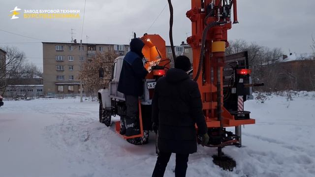 Модернизированная буровая установка БКМ. Испытания. Видео от Завода Буровой Техники