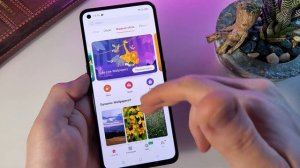 Приложение Темы на Realme и ЖИВЫЕ ОБОИ