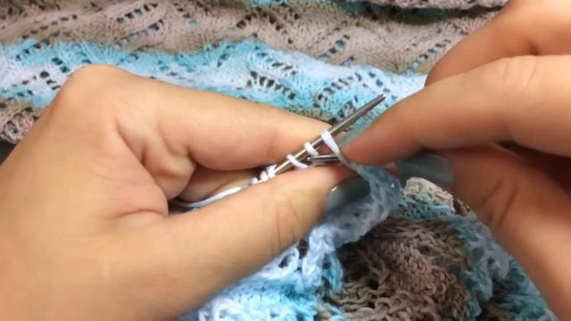 Мастер-класс(подробный) кардиган из хлопка 2 часть "Песочный берег"