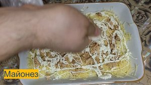 Салат "Мимоза". Самый нежный и вкусный салат с горбушей и сливочным маслом.  Рецепт СССР.